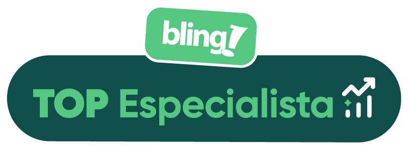 Selo TOP Especialista Bling